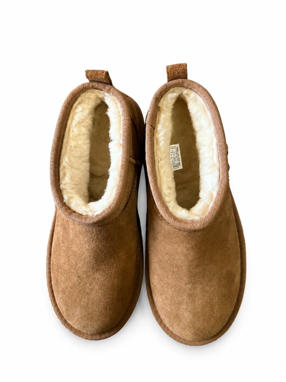 UGG Classic Ultra Mini Platform Boots Chestnut Size 6 NIB - Picture 4 of 7